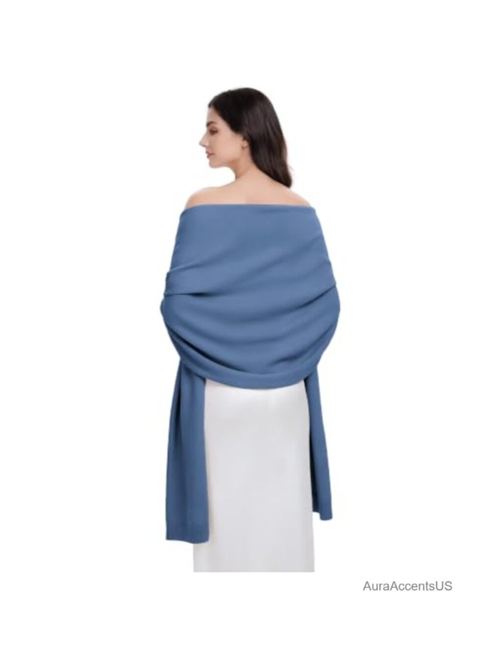 Viscose Blend Pashmina Shawl Wrap for Wedding Evening Formal